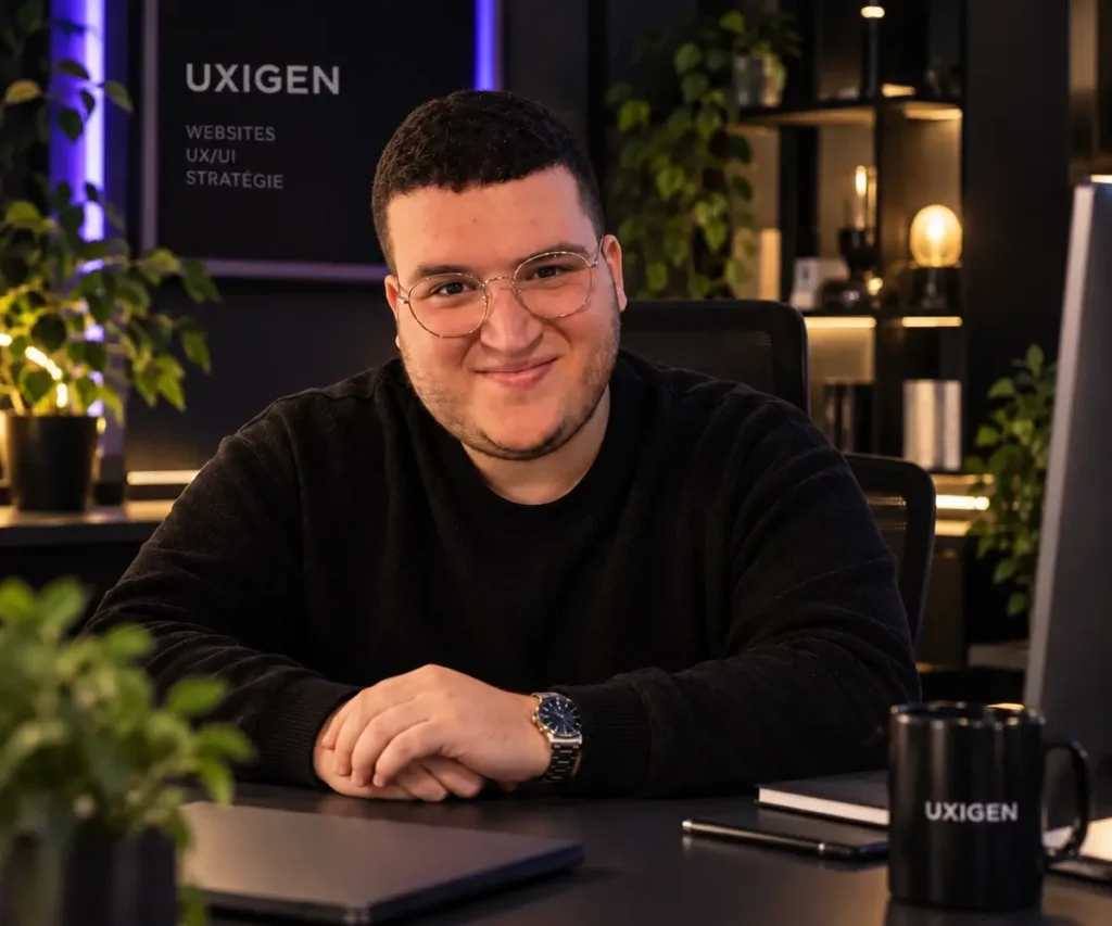 Formation IA Lyon par Mehdi Challouf, fondateur de l'agence Uxigen